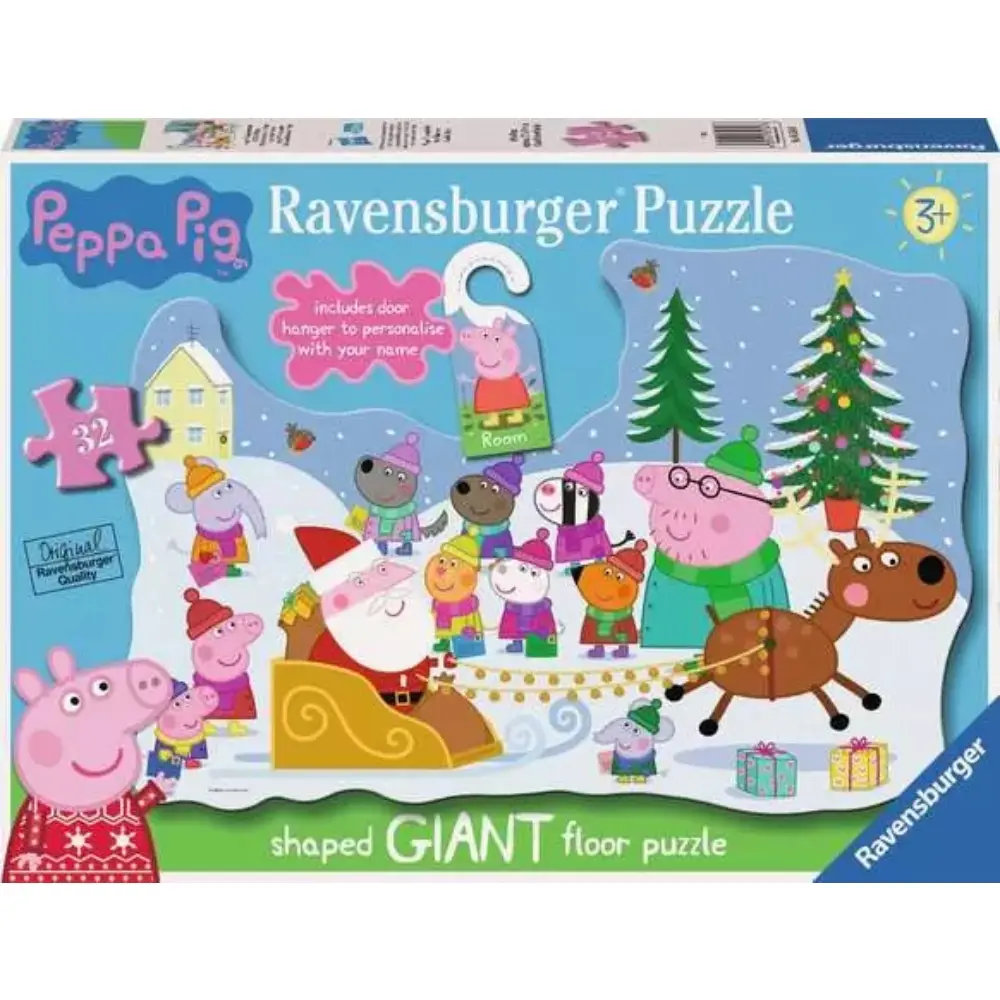 Peppa Pig Christmas Floor Puzzle 32 Piece
