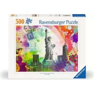 New York Postcard 500 Piece