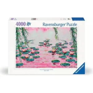 Pink Water Lillies 4000 Piece