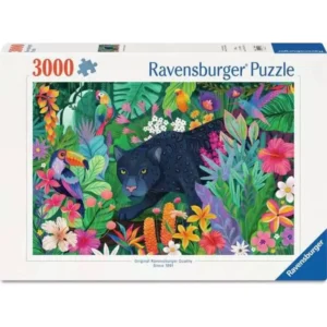 Panther in Flowr Jungle 3000 Piece