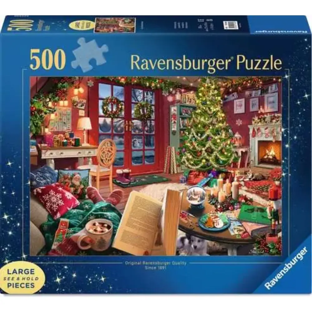 Cozy Christm Retreat Large Format 500 Piece