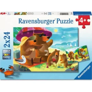 Bear Family Vacation 2x24 Piece
