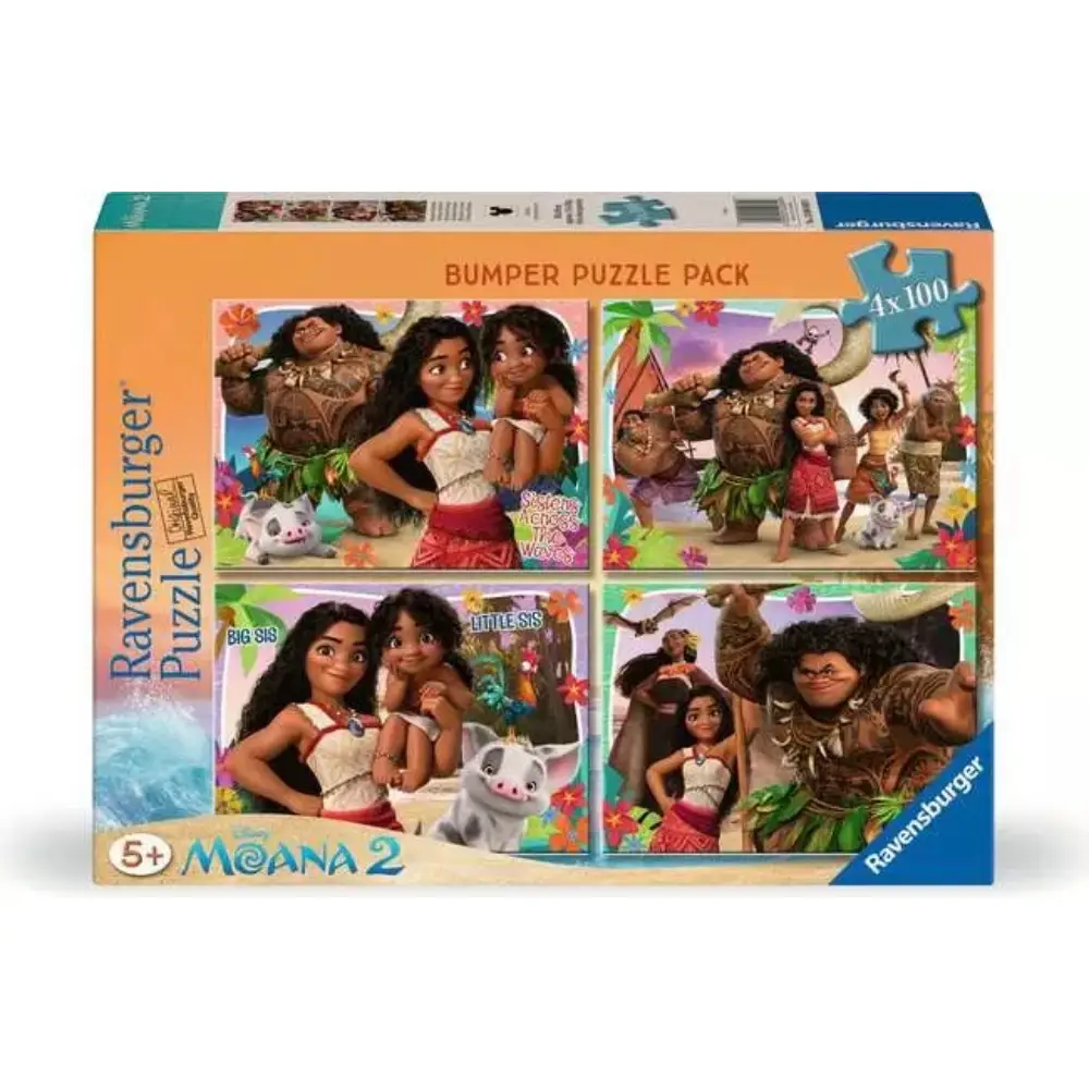 Moana Pack 4×100 Piece