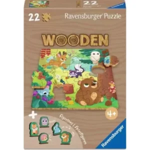 Forest Animals 22 Piece Wood