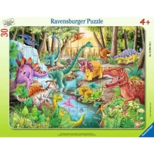 Dino Roar 30 Piece Frame Puzzle