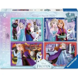 Disney Frozen 4x100 Piece XXL