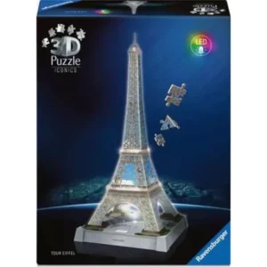 Eiffel Tower Night 3D 216 Piece
