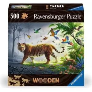 Jungle Tiger (Wood) 500 Piece