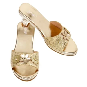 Gold Elina Slipper Size 8-9