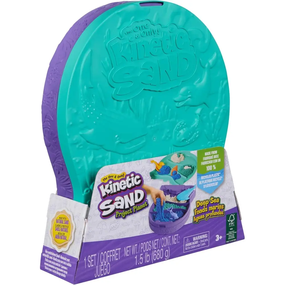 Kinetic Sand Deep Sea Plyset