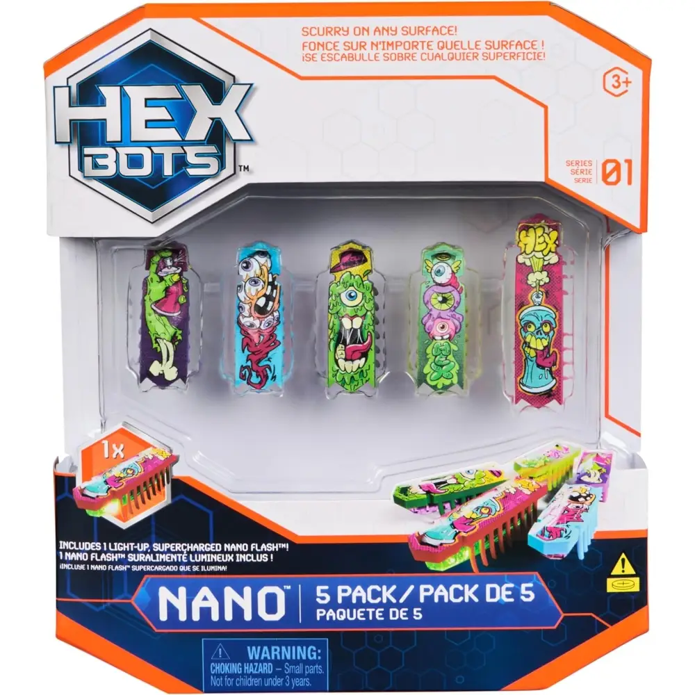 Hex Bots Nano 5 Pack
