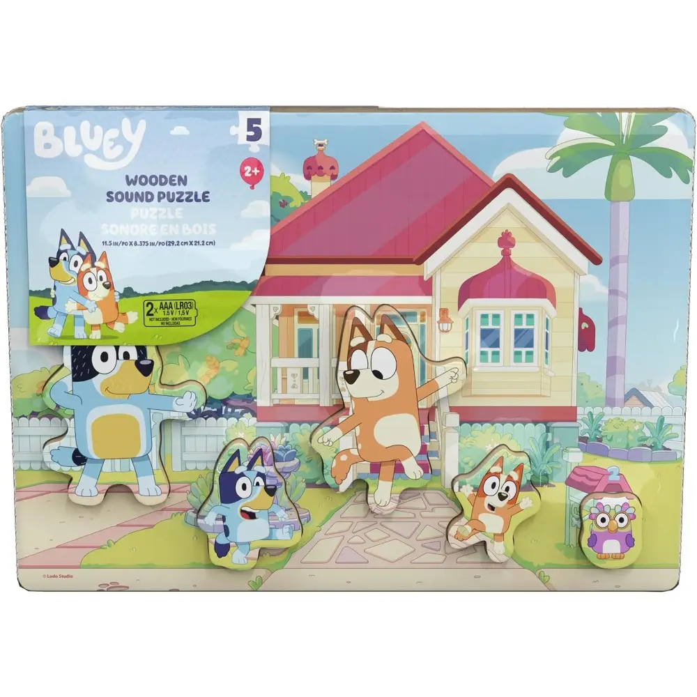Bluey Sound Puzzle 5 Piece
