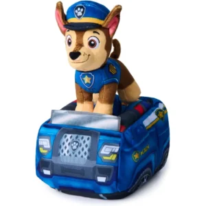 Paw Patrol Chase 2-N-1 Vehicle Plush