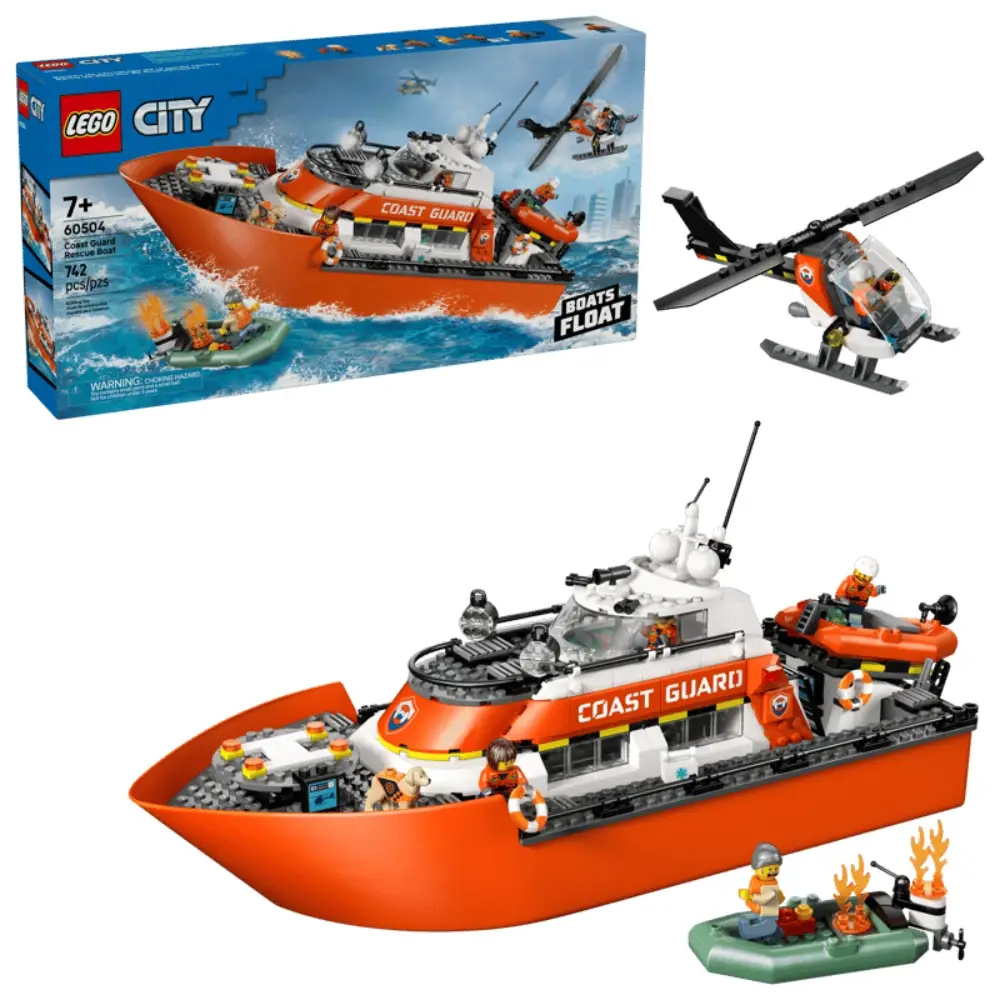 Coast Guard Boat & Helicopter
