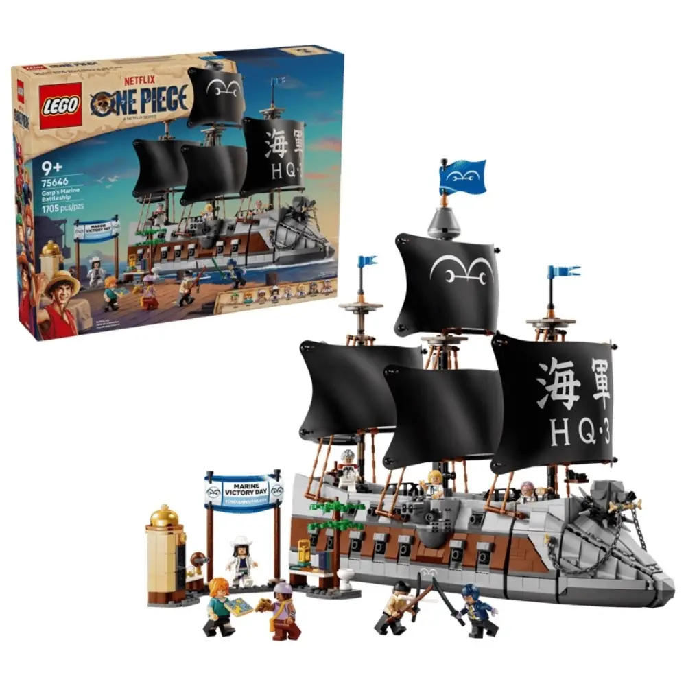 Garp’s Marine Battleship