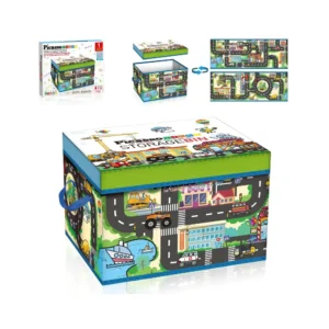 City Storage Bin with Lid