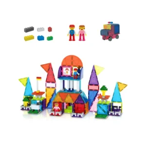 Magnetic Brick Tile Set 333 Piece