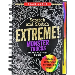 Extreme Monster Trucks Scratch & Sketch