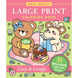 Cozy & Comfy Color Book Large Print