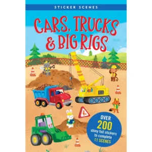 Cars, Trucks, Big Rig Sticker Book