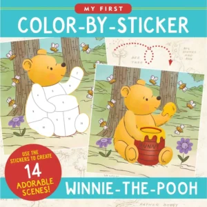 First Color by Sticker Winnie the Poo