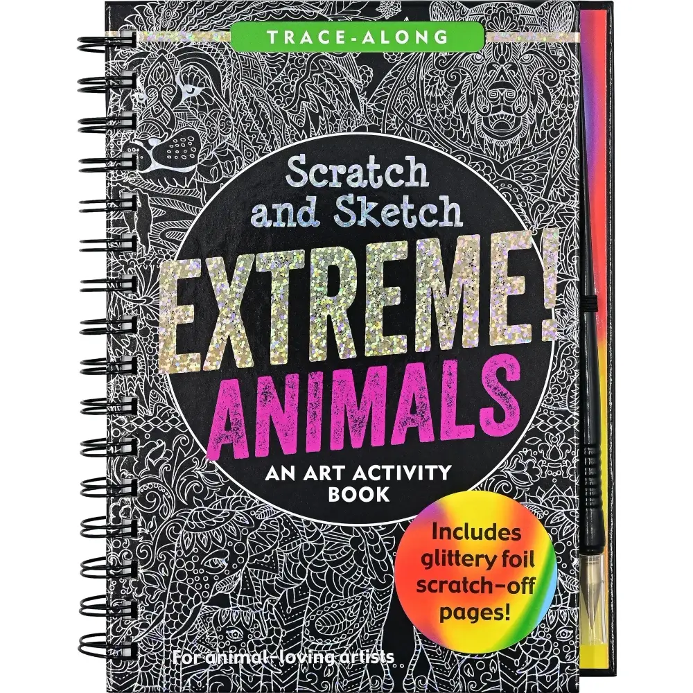 Extreme Animals Scratch & Sketch