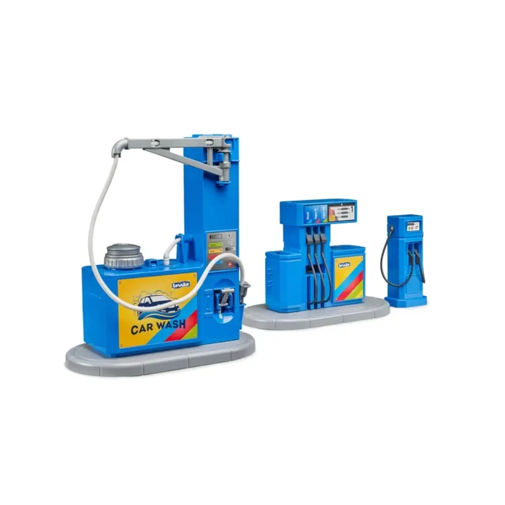 Gas Station with Car Wash