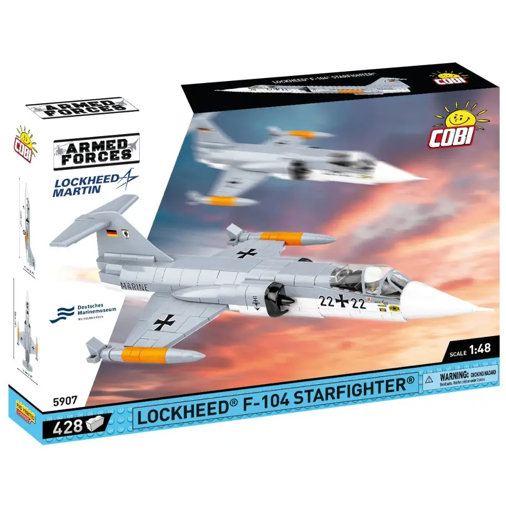 Lockheed F-104 Star 428 Piece