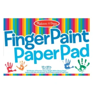 Finger Paint Paper Pad 12x18