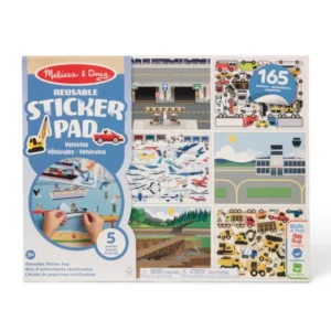 Vehicles Reusable Sticker Pad
