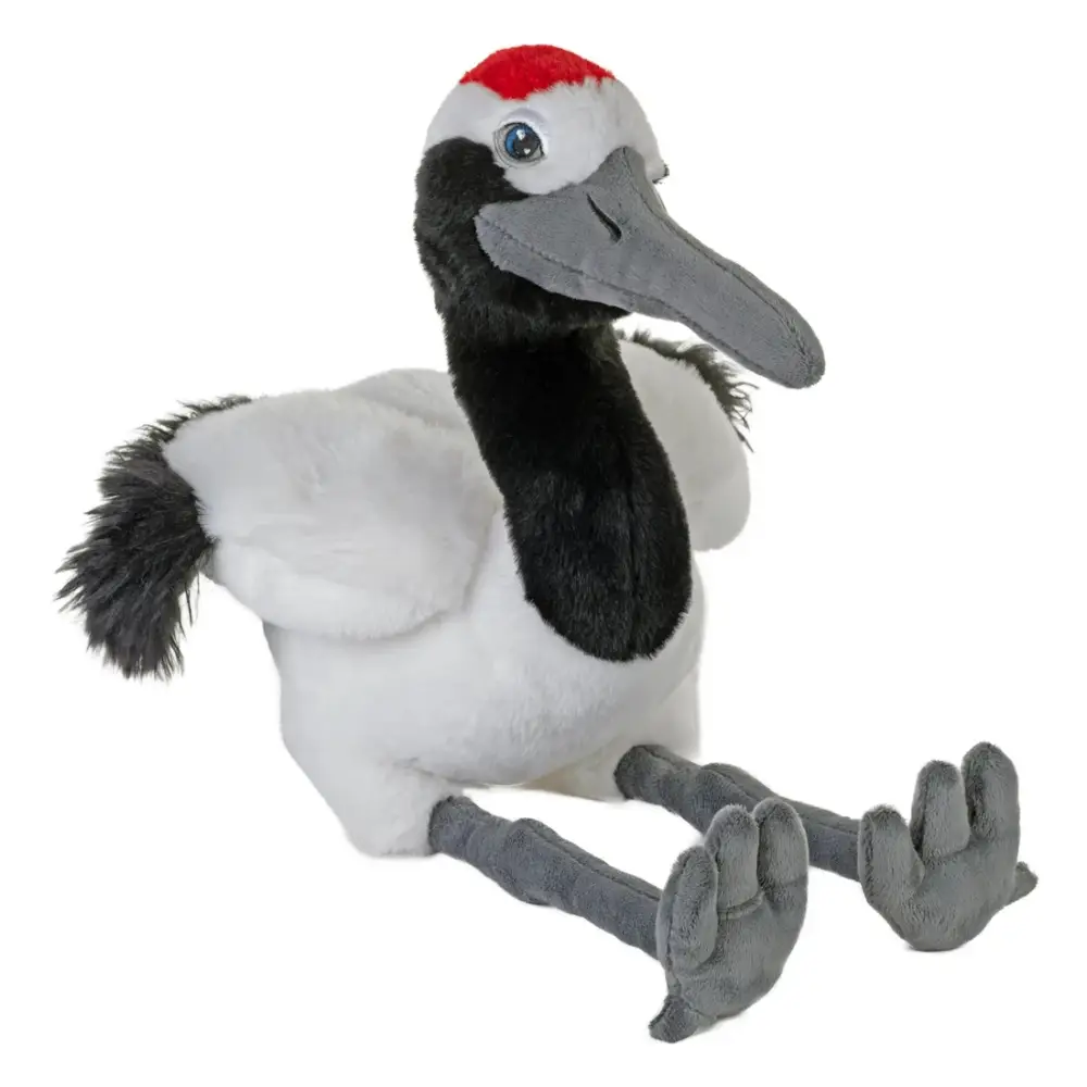 Red Crowned Crane
