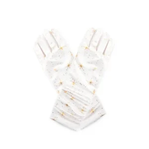 Gold Shimmer Gloves Size 1