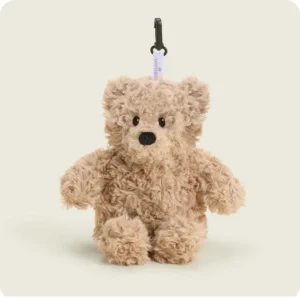 Curly Bear Warmies Bag Charm